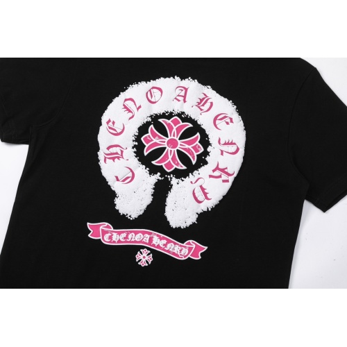Replica Chrome Hearts T-Shirts Short Sleeved For Men #1096894 $32.00 USD for Wholesale