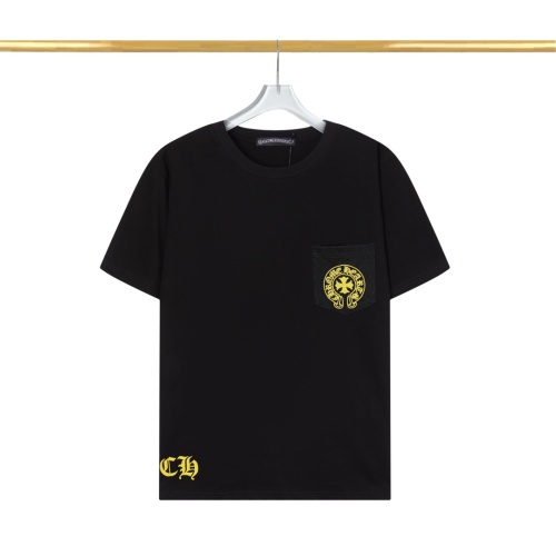 Replica Chrome Hearts T-Shirts Short Sleeved For Men #1096903 $29.00 USD for Wholesale