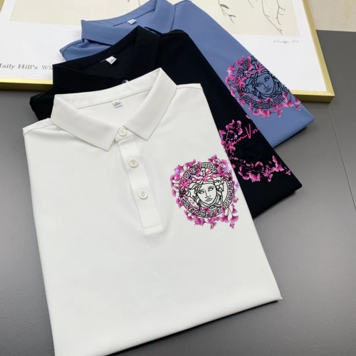 Replica Versace T-Shirts Short Sleeved For Men #1096921 $42.00 USD for Wholesale