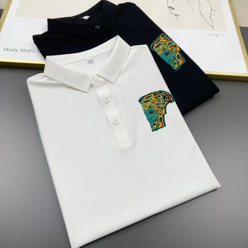 Replica Versace T-Shirts Short Sleeved For Men #1096930 $42.00 USD for Wholesale