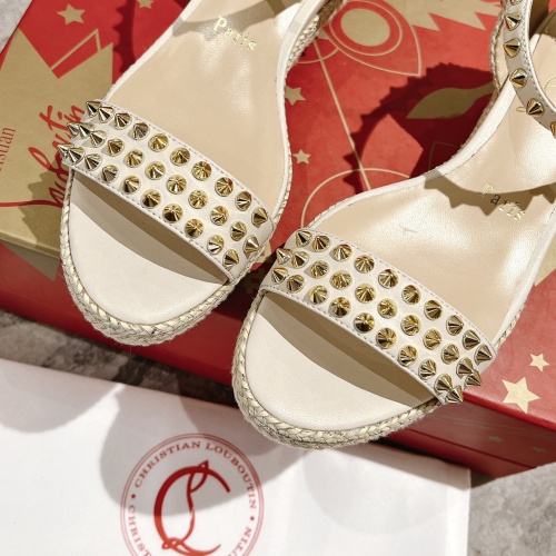 Replica Christian Louboutin Sandal For Women #1096955 $96.00 USD for Wholesale