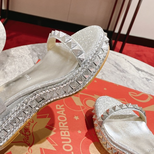 Replica Christian Louboutin Sandal For Women #1096958 $96.00 USD for Wholesale