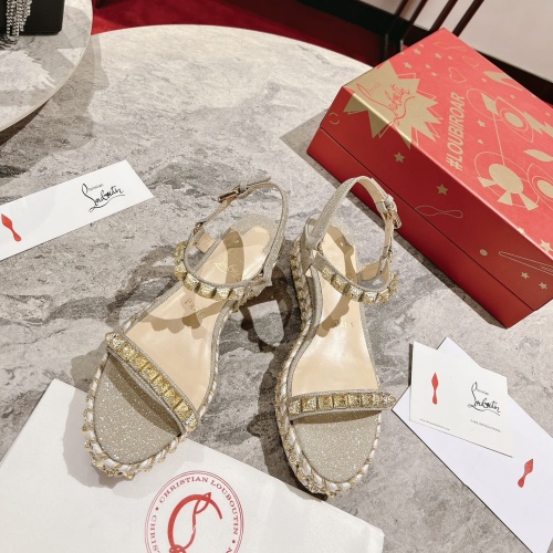 Replica Christian Louboutin Sandal For Women #1096959 $96.00 USD for Wholesale