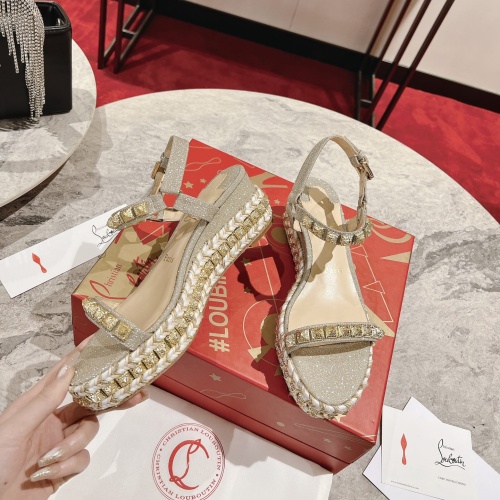 Replica Christian Louboutin Sandal For Women #1096959 $96.00 USD for Wholesale