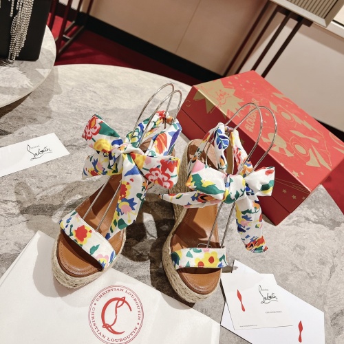 Replica Christian Louboutin Sandal For Women #1096978 $98.00 USD for Wholesale