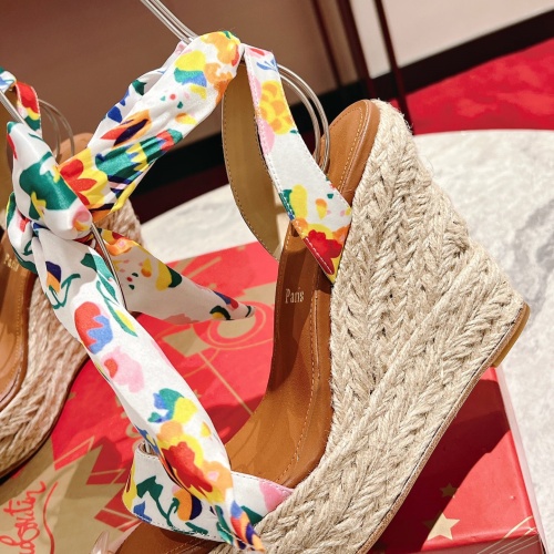 Replica Christian Louboutin Sandal For Women #1096978 $98.00 USD for Wholesale