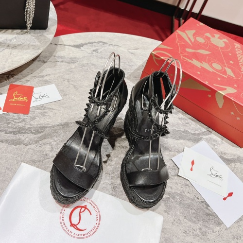Replica Christian Louboutin Sandal For Women #1096980 $98.00 USD for Wholesale