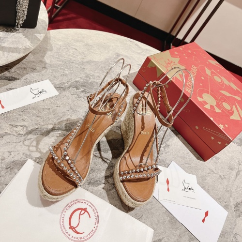 Replica Christian Louboutin Sandal For Women #1096982 $98.00 USD for Wholesale