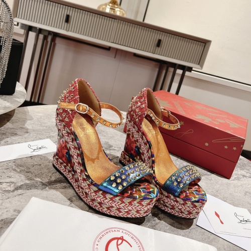 Replica Christian Louboutin Sandal For Women #1096984 $98.00 USD for Wholesale