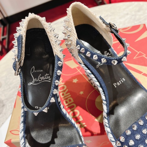 Replica Christian Louboutin Sandal For Women #1096985 $98.00 USD for Wholesale