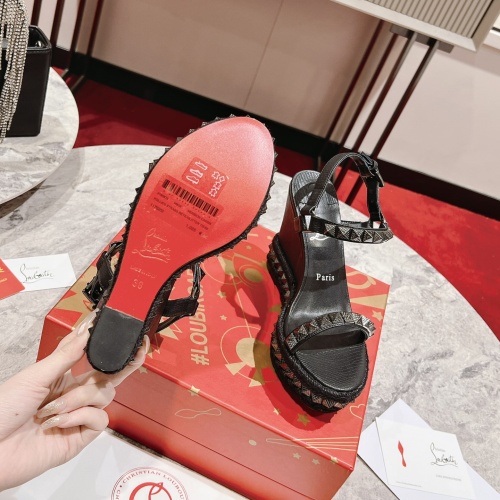 Replica Christian Louboutin Sandal For Women #1097007 $98.00 USD for Wholesale