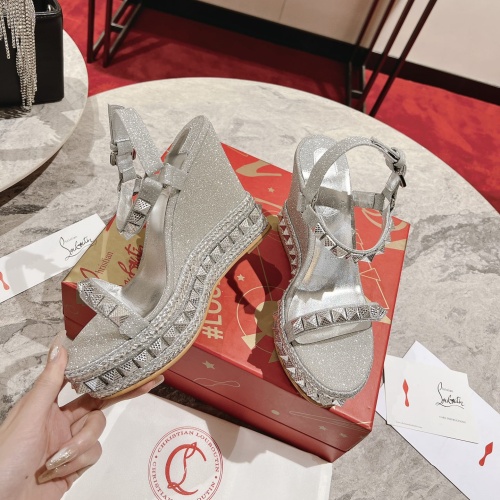 Replica Christian Louboutin Sandal For Women #1097009 $98.00 USD for Wholesale