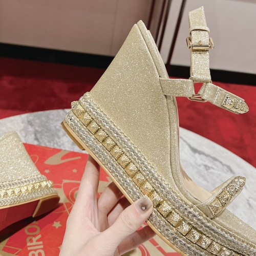 Replica Christian Louboutin Sandal For Women #1097010 $98.00 USD for Wholesale