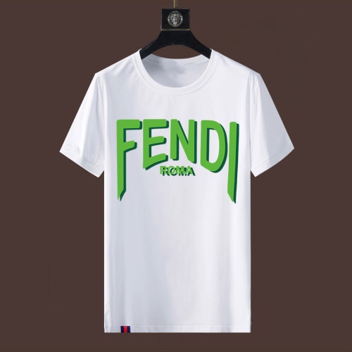 Fendi T-Shirts Short Sleeved For Men #1097040 $40.00 USD, Wholesale Replica Fendi T-Shirts