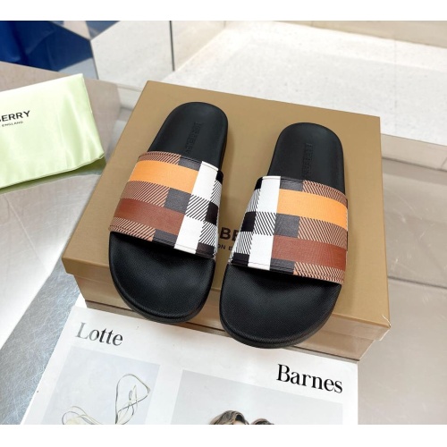 Replica Burberry Slippers For Women #1097101 $48.00 USD for Wholesale