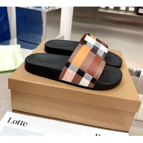 Replica Burberry Slippers For Women #1097101 $48.00 USD for Wholesale