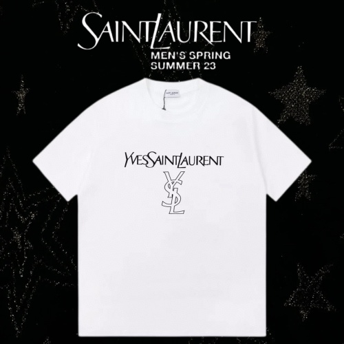 Yves Saint Laurent YSL T-shirts Short Sleeved For Unisex #1097145