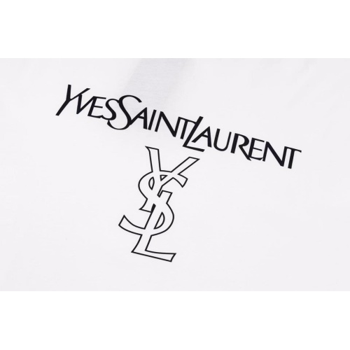 Replica Yves Saint Laurent YSL T-shirts Short Sleeved For Unisex #1097145 $34.00 USD for Wholesale