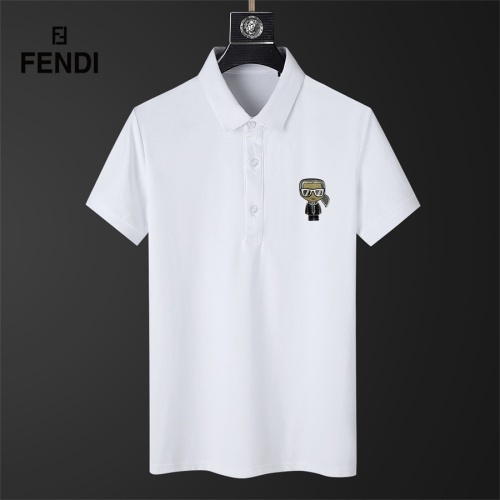 Fendi T-Shirts Short Sleeved For Men #1097167 $38.00 USD, Wholesale Replica Fendi T-Shirts