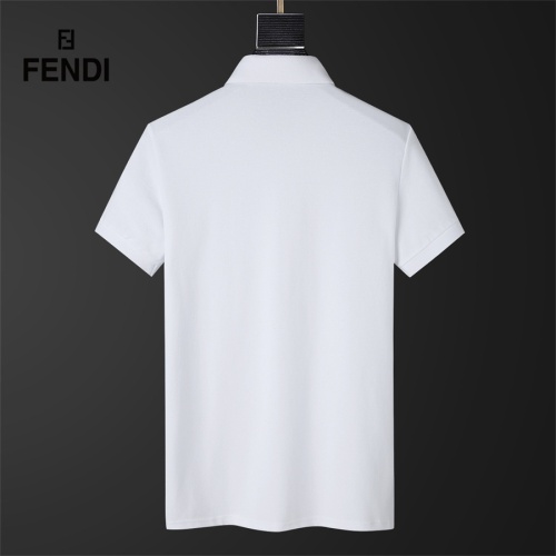 Replica Fendi T-Shirts Short Sleeved For Men #1097167 $38.00 USD for Wholesale