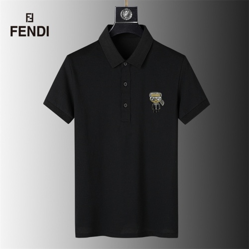 Fendi T-Shirts Short Sleeved For Men #1097168 $38.00 USD, Wholesale Replica Fendi T-Shirts
