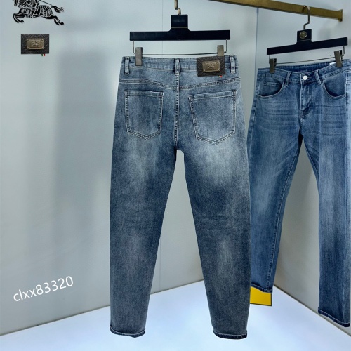 Replica Burberry Jeans For Men #1097223 $48.00 USD for Wholesale