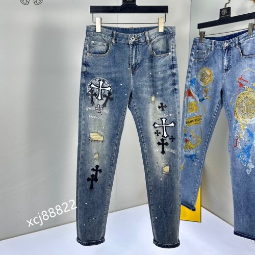 Chrome Hearts Jeans For Men #1097248 $48.00 USD, Wholesale Replica Chrome Hearts Jeans