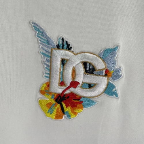 Replica Dolce & Gabbana D&G T-Shirts Short Sleeved For Unisex #1097262 $40.00 USD for Wholesale