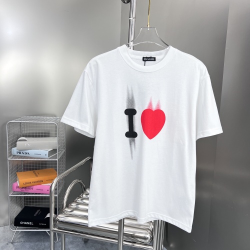 Balenciaga T-Shirts Short Sleeved For Unisex #1097273 $42.00 USD, Wholesale Replica Balenciaga T-Shirts