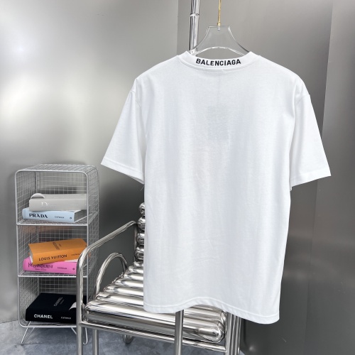 Replica Balenciaga T-Shirts Short Sleeved For Unisex #1097273 $42.00 USD for Wholesale