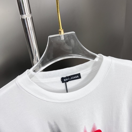 Replica Balenciaga T-Shirts Short Sleeved For Unisex #1097273 $42.00 USD for Wholesale