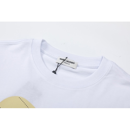 Replica Yves Saint Laurent YSL T-shirts Short Sleeved For Unisex #1097333 $39.00 USD for Wholesale