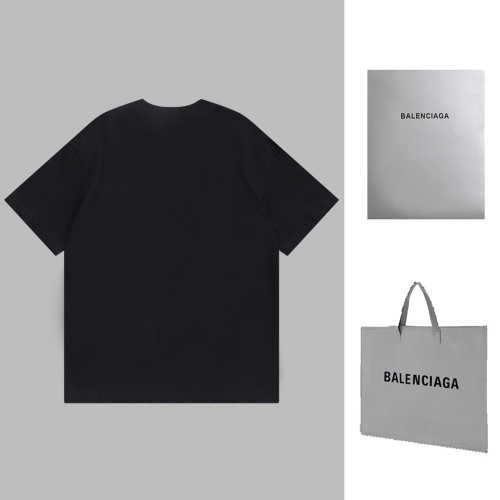 Replica Balenciaga T-Shirts Short Sleeved For Unisex #1097336 $40.00 USD for Wholesale