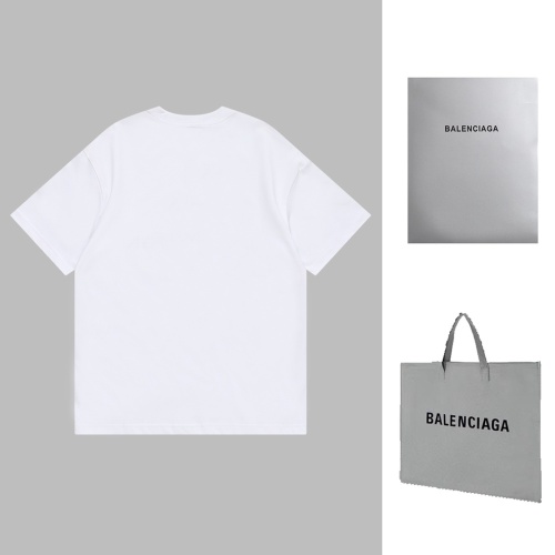 Replica Balenciaga T-Shirts Short Sleeved For Unisex #1097337 $40.00 USD for Wholesale