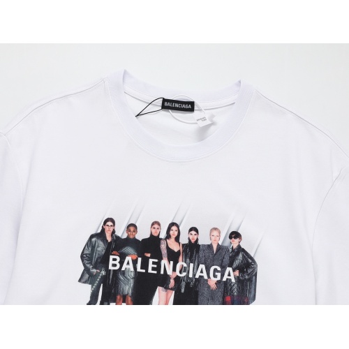 Replica Balenciaga T-Shirts Short Sleeved For Unisex #1097337 $40.00 USD for Wholesale