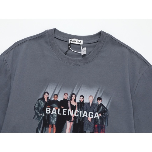 Replica Balenciaga T-Shirts Short Sleeved For Unisex #1097338 $40.00 USD for Wholesale