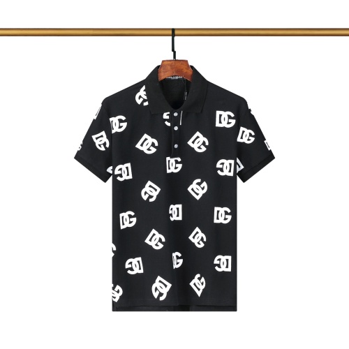 Dolce &amp; Gabbana D&amp;G T-Shirts Short Sleeved For Men #1097345 $32.00 USD, Wholesale Replica Dolce &amp; Gabbana D&amp;G T-Shirts