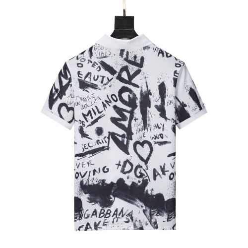 Replica Dolce & Gabbana D&G T-Shirts Short Sleeved For Men #1097356 $32.00 USD for Wholesale