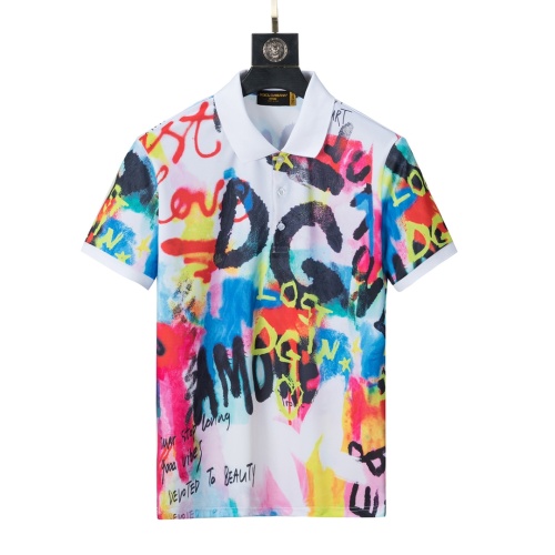 Dolce &amp; Gabbana D&amp;G T-Shirts Short Sleeved For Men #1097357 $32.00 USD, Wholesale Replica Dolce &amp; Gabbana D&amp;G T-Shirts