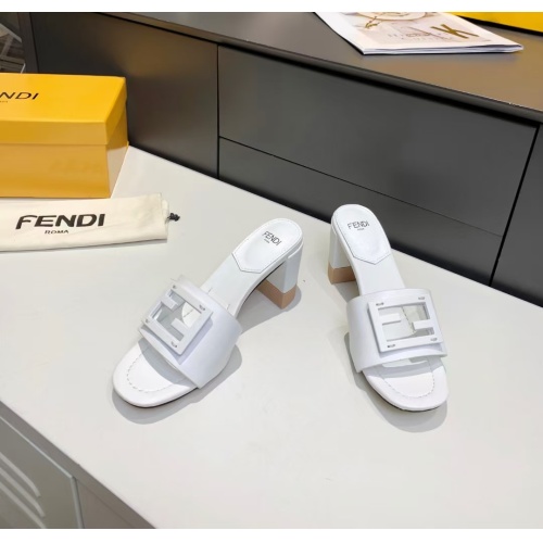 Replica Fendi Slippers For Women #1097392 $82.00 USD for Wholesale