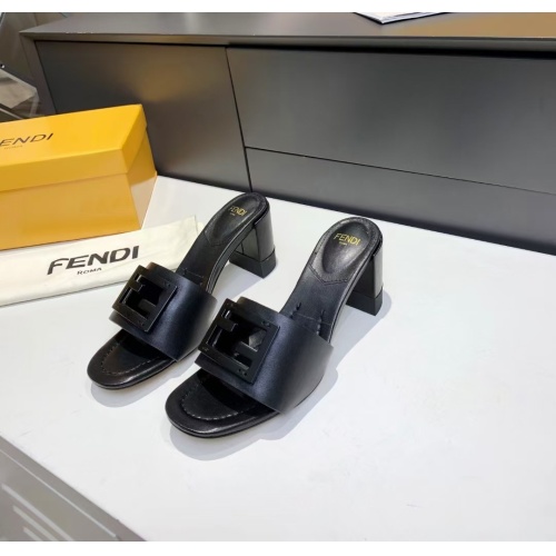 Fendi Slippers For Women #1097393 $82.00 USD, Wholesale Replica Fendi Slippers
