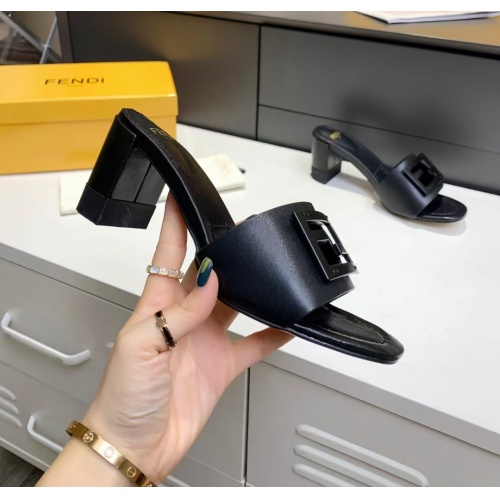 Replica Fendi Slippers For Women #1097393 $82.00 USD for Wholesale