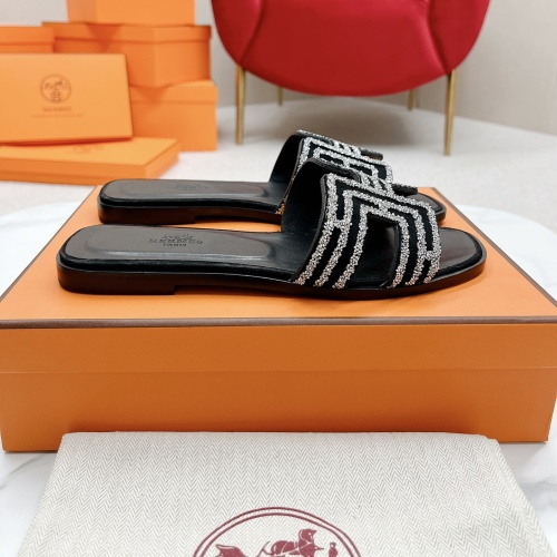 Replica Hermes Slippers For Women #1097470 $98.00 USD for Wholesale