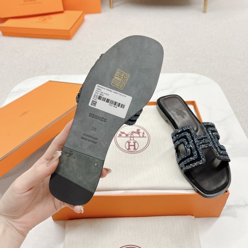 Replica Hermes Slippers For Women #1097471 $98.00 USD for Wholesale