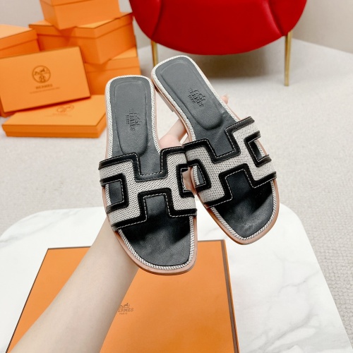 Replica Hermes Slippers For Women #1097491 $100.00 USD for Wholesale