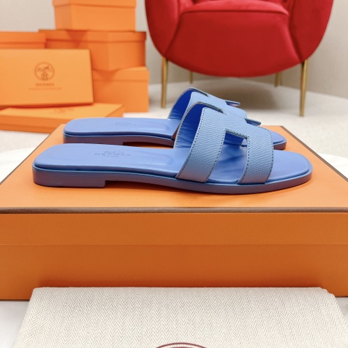 Replica Hermes Slippers For Women #1097492 $100.00 USD for Wholesale