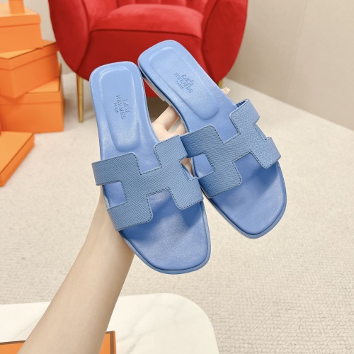 Replica Hermes Slippers For Women #1097492 $100.00 USD for Wholesale