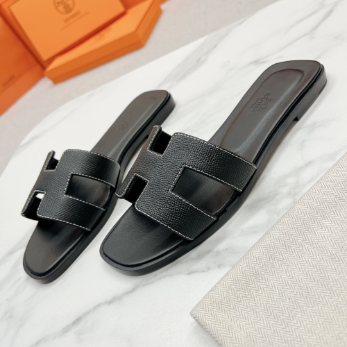 Replica Hermes Slippers For Women #1097497 $100.00 USD for Wholesale