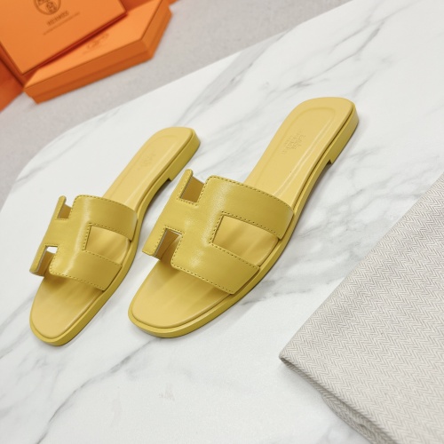 Replica Hermes Slippers For Women #1097499 $100.00 USD for Wholesale