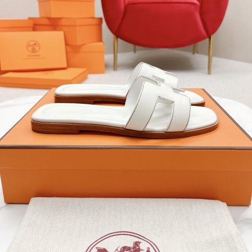 Replica Hermes Slippers For Women #1097503 $100.00 USD for Wholesale